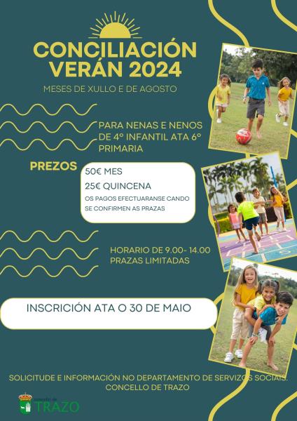 Actividades conciliación concello de Trazo